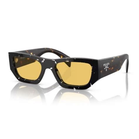 Prada PR A01S 15O10C Sonnenbrille Schildpatt 